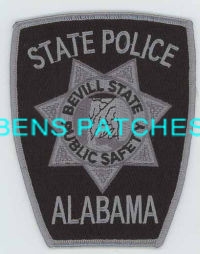 ALABAMA,ALABAMA STATE POLICE BEVILL STATE PUBLIC SAFETY SUBDUED 1